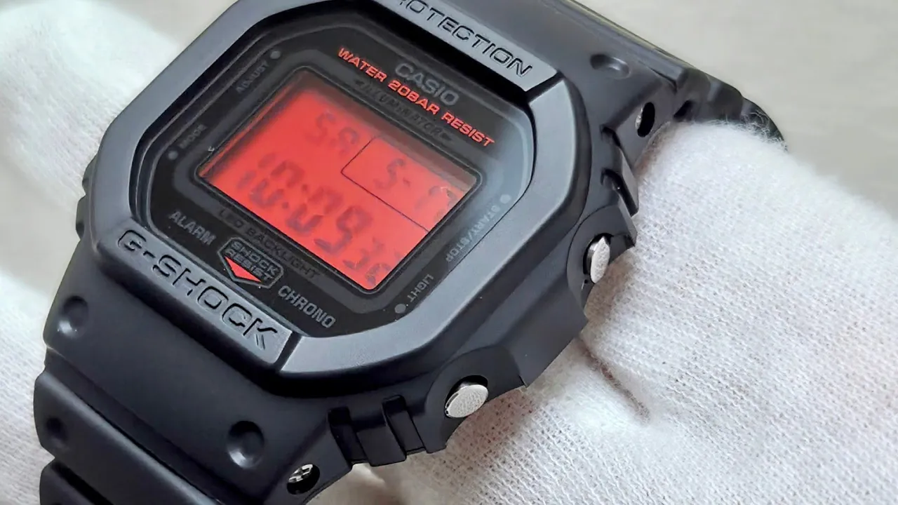 Casio G-Shock DW-5600BBR-1DR