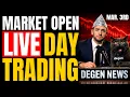 STOCK MARKET CRASH LIVE DAY TRADING w MK