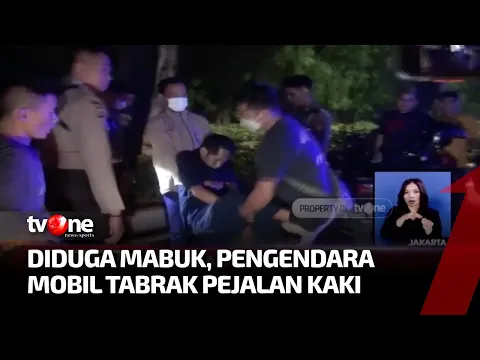 Pria Diduga Pelaku Tabrak Lari Diringkus Polisi dalam Polisi Mabuk