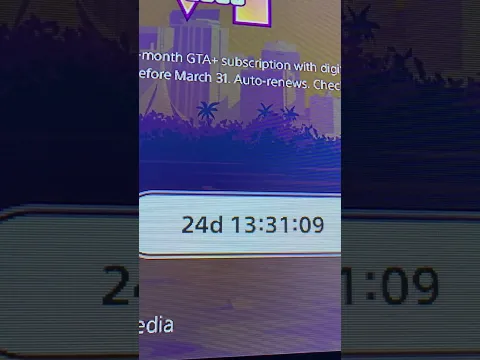 The countdown continues