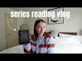 reading the To Bleed a Crystal Bloom books back to back a reading vlog