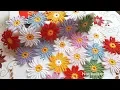 DIY Tutorial EASY Crochet flower PART 2 How to join motifs