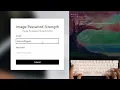 Password Strength Background Image Blurriness - ASMR