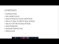 Software De ned Networking SDN and Distributed Denial of Service DDoS Attacks in Cloud Computing Env