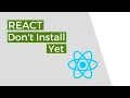 REACT Online Playgrounds - Try React Without Installing Any Software No NodeJS Or Package Manager
