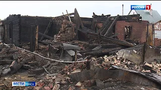 По факту пожара в поселке Береговом возбуждено уголовное дело