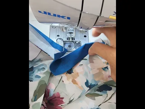 Trick to sew placket