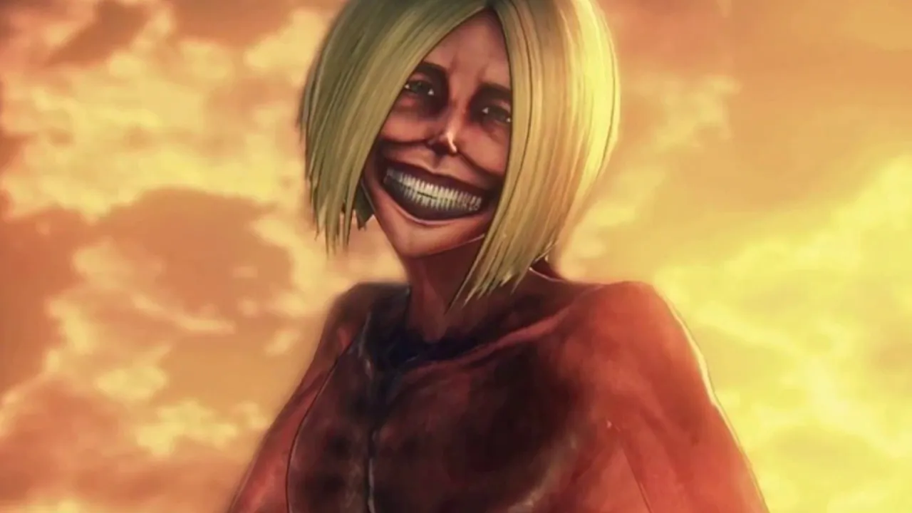 Dina Fritz la TITAN sonriente & esposa Grisha Jaeger - shingeki no kyojin