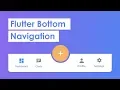 Flutter Bottom Tab Bar Navigation with FAB