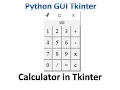 Calculator in tkinter Python Tkinter GUI Tutorial part27