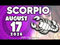 AN UNEXPECTED SURPRISE Horoscope for today AUGUST 17 2026
