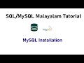 7 MySQL Installation SQL MySQL Malayalam Tutorial