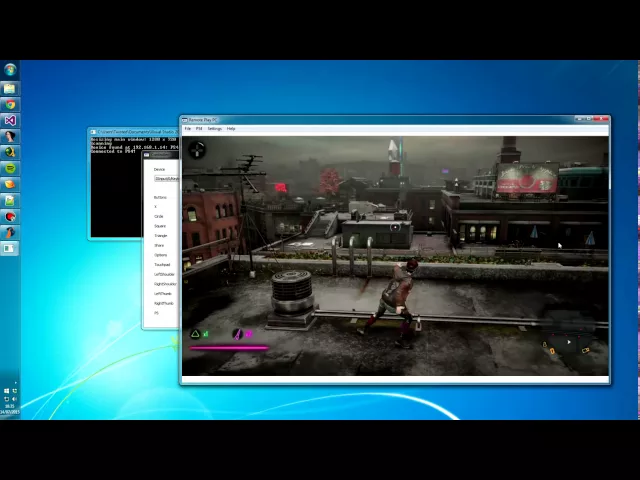 Remote Play PC - GUI, dynamic controls &amp; Wi-Fi password