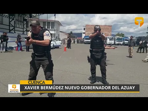 Xavier Bermúdez nuevo gobernador del Azuay