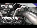 Dirt Bike Kickstart Lever Maintenance