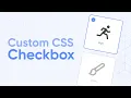 Custom Checkbox using HTML CSS
