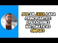 Java OOP for Beginners Simple Math Operations