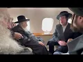 Philanthropist Yoeli Landa Celebrating his son s engagement on a private jet with the Gerer Rebbe