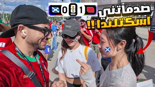 أجواء خيالية من مباراة المغرب و اسكتلندا في أمريكا 🇺🇸