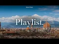 [Playlist] 맑은 날 피렌체 붉은 지붕과 두오모 🧡 | 걷다 보면 기분 좋아지는 피아노 팝 영어 노래 | 산책음악, 휴식음악, 작업음악 | 중간 광고 없음 / 11시간 반복