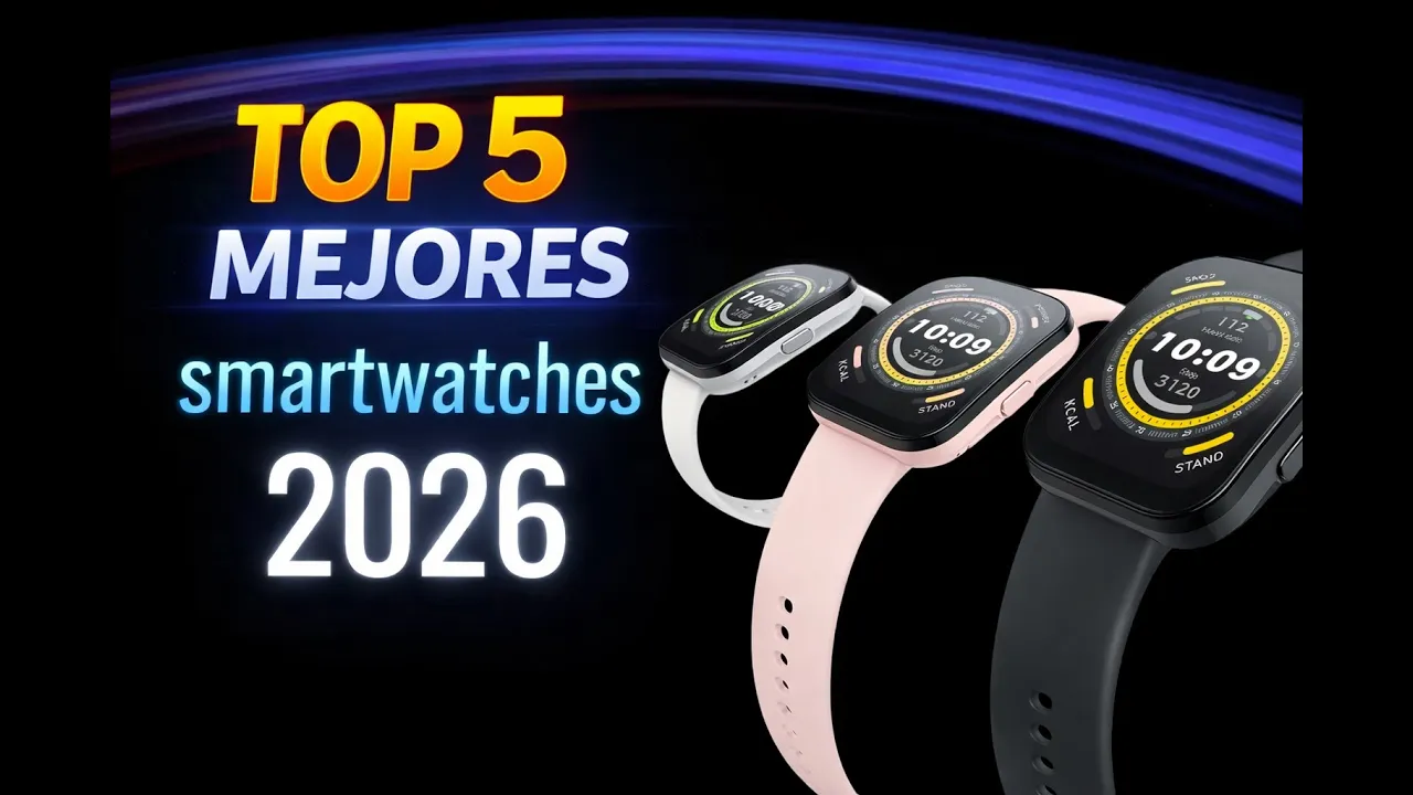 Miniatura de Los MEJORES Smartwatches económicos 2026 ⌚ ¡Mira antes de comprar!
