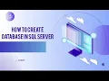 How to Create Database in SQL Server