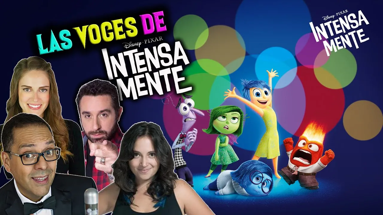 ✴Las Voces de INTENSAMENTE-Disney Pixar????INSIDE OUT