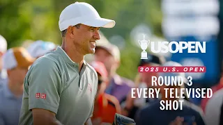 2025 U S Open Highlights Adam Scott Round 3 Every Televised Shot