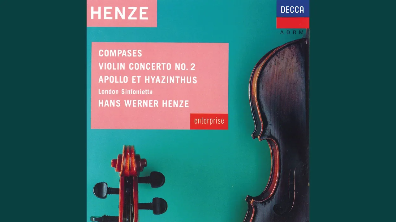 Henze: 2nd Violin Concerto (For solo violin, tape, voices and 33 instrumentalists) - Using the...