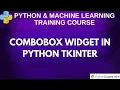 ComboBox in Tkinter with Examples Python GUI