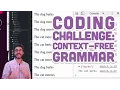 Coding Challenge Context-Free Grammar