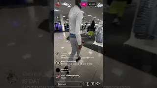 Ftnbae argues with Hotboii on ig live in mall