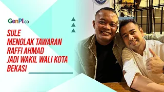 Sule Menolak Tawaran Raffi Ahmad Jadi Wakil Wali Kota Bekasi