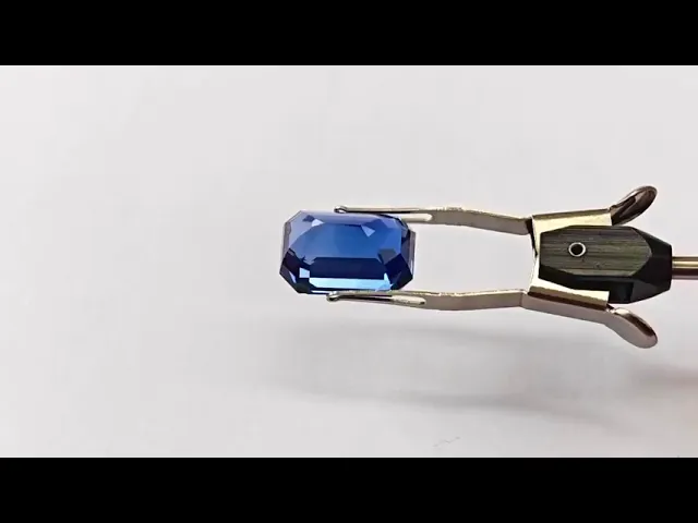 Octagon Blue Sapphire 19.35 ct.