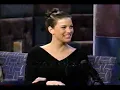 Liv Tyler on Late Night April 14 1999