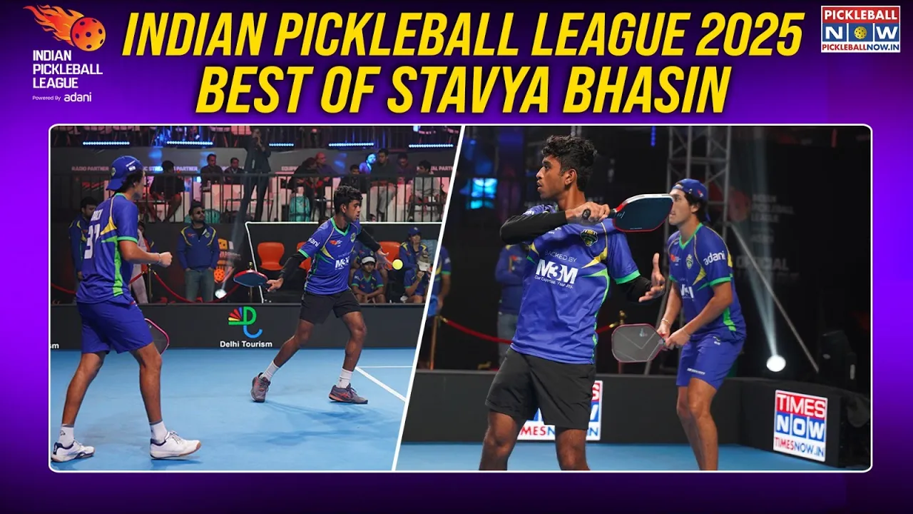 Indian Pickleball League: Best of Stavya Bhasin | IPBL 2025 | Capital Warriors Gurgaon