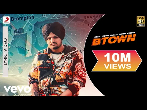 Download MP3 B-Town - Official Lyric Video | Sidhu Moose Wala | B-Town ft. Sunny Malton