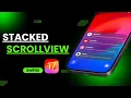 SwiftUI Stacked ScrollView - iOS 17