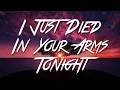 Download Lagu I Just Died In Your Arms Tonight - Cutting Crew (Lyrics) [HD]