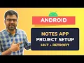 Android Notes App with API Project Setup - HILT Retrofit CheezyCode Hindi