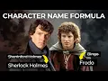 How to Create Memorable Character Names Iconic Name Breakdown