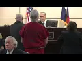 FULL HEARING Brad Simpson appears in Bexar County court for pre-trial hearing