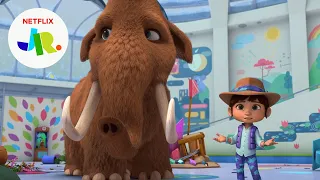 woolly mammoth mayhem ridley jones season 2 netflix jr