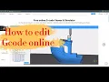 Edit G-code Online - No Software Needed 3DPEA G-code Editor Tutorial