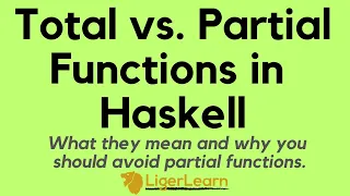 Total vs Partial functions in Haskell