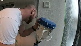 Spraying with the Graco Texspray Fastfinish