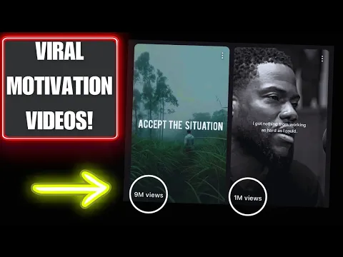 Download MP3 How to Create VIRAL Motivational Videos for MILLIONS of Views (EASY method)