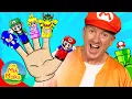 Download Lagu Super Mario Bros Finger Family | Nursery Rhymes \u0026 Kids Songs | Pretend Play