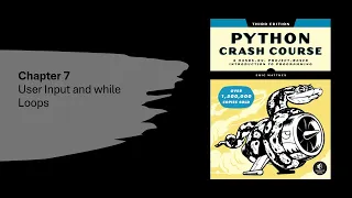 User Input and While Loops - Python Crash Course Book in Arabic