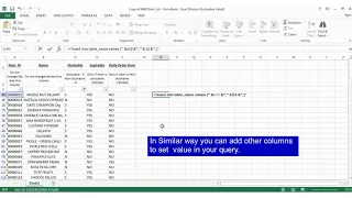 Import Convert Excel to sql insert query script